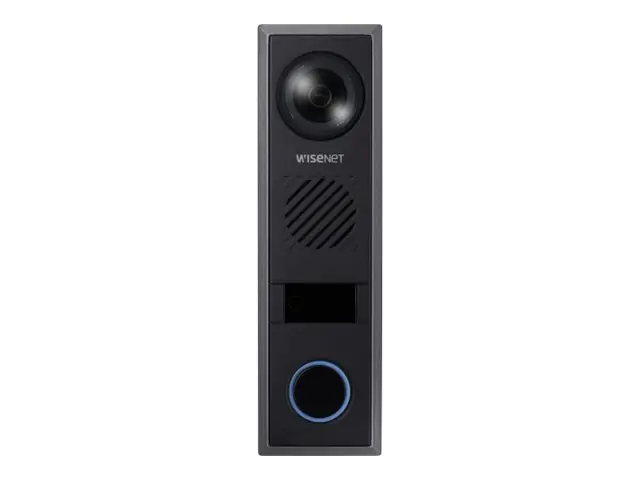 Hanwha Techwin Netzwerk Video Türstation 1920x1080 F1.6/1.6mm WDR eine Ruftaste IP65 IK08