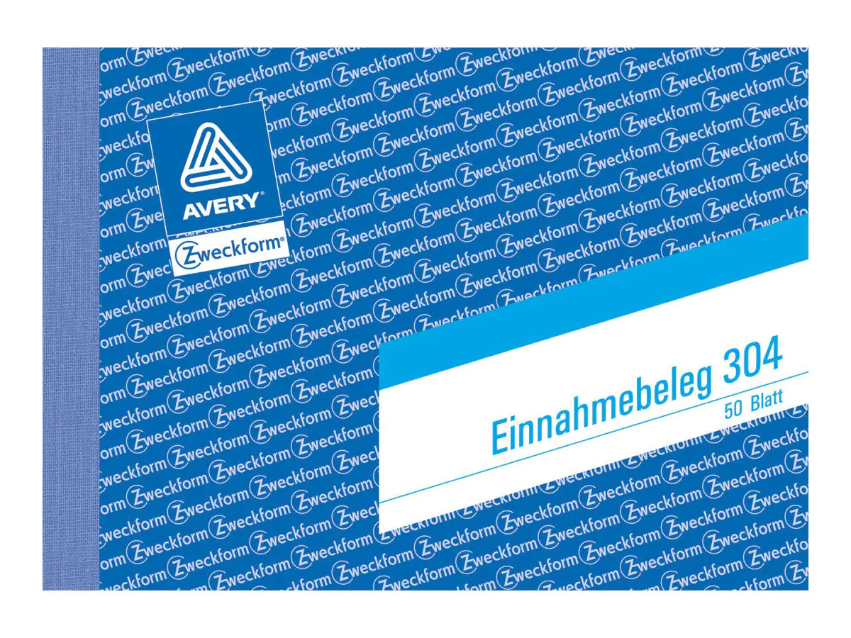 Avery Zweckform Umsatzbeleg - 50 Blatt - A6 (105 x 148 mm) 304