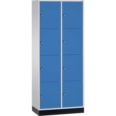 C+P Schließf.schrank 8470202S10000 8Fächer 1950x820x500mm lgr/lbl