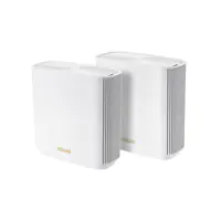 ASUS ZenWiFi AX (XT8) - WLAN-System - (2 Router) - bis zu 510 m² - Netz 1GbE, 2.5GbE - Wi-Fi 6 - Tri-Band