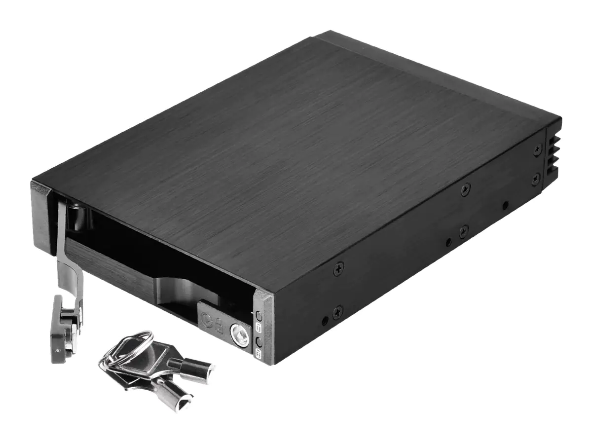 SilverStone FS202 - Gehäuse für Speicherlaufwerke - 2.5" (6.4 cm) - 3,5" auf 2,5" (8.9 cm to 6.4 cm) - Schwarz