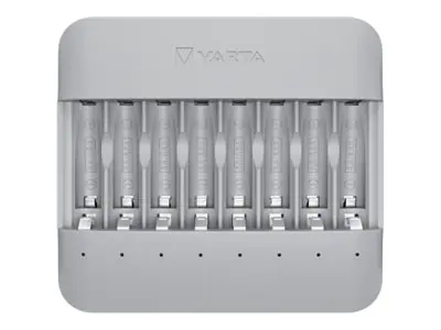 Varta Eco Multi - 1 Std. USB-Batterieladegerät - (für 8xAA/AAA) - auf Kabel: USB-C