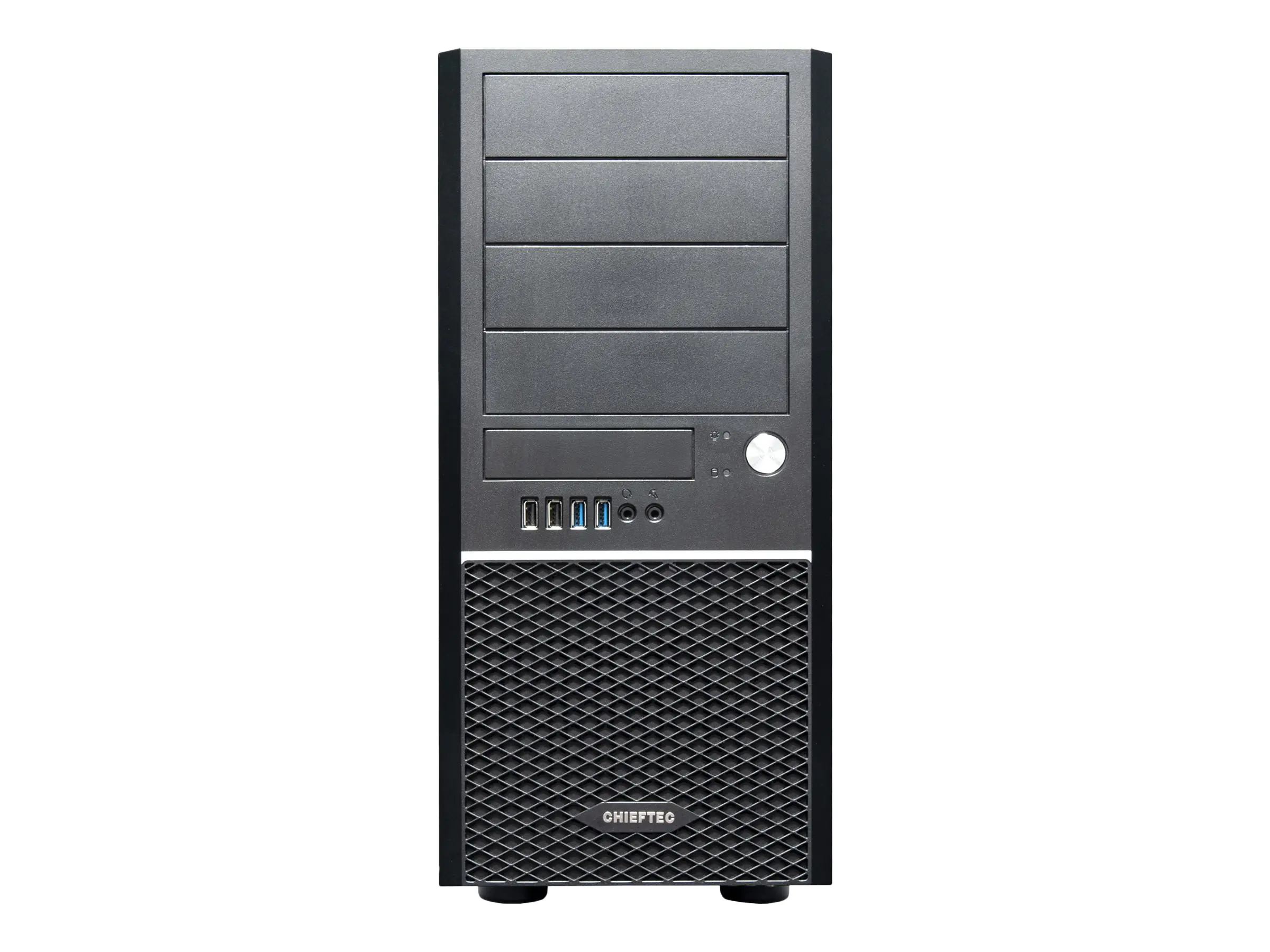 Chieftec Classic Series CM-25B-OP - Tower - ATX - keine Spannungsversorgung (ATX) - Schwarz - USB/Audio