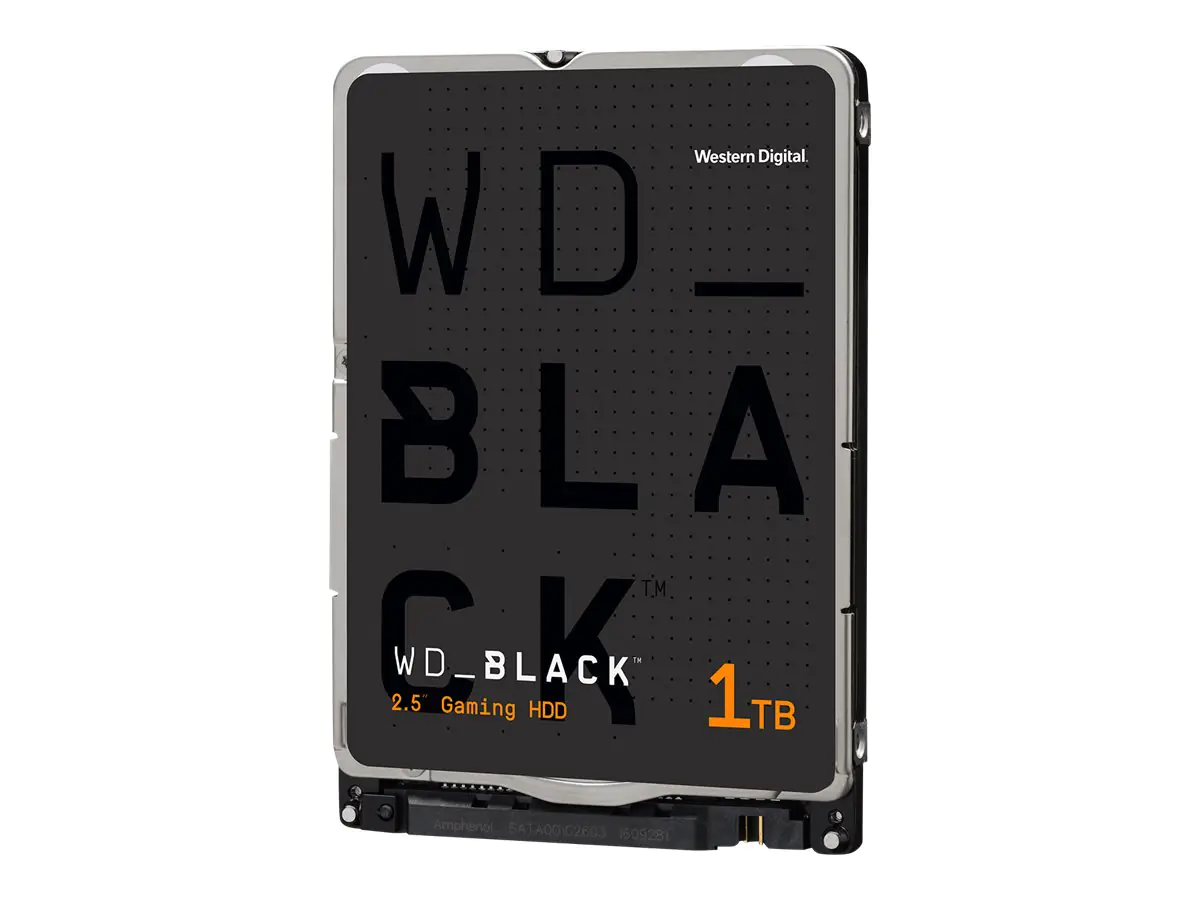 WD Black WD10SPSX - Festplatte - 1 TB - intern - 2.5" (6.4 cm) - SATA 6Gb/s - 7200 rpm - Puffer: 64 MB