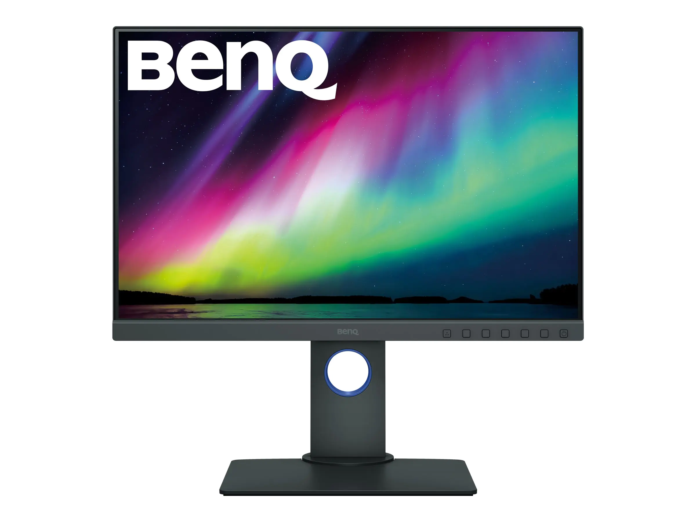 BenQ PhotoVue SW240 - SW Series - LED-Monitor - 61.2 cm (24.1") (24" sichtbar) - 1920 x 1200 @ 60 Hz - IPS - 250 cd/m² - 1000:1 - 5 ms - HDMI, DVI-D, DisplayPort - Grau