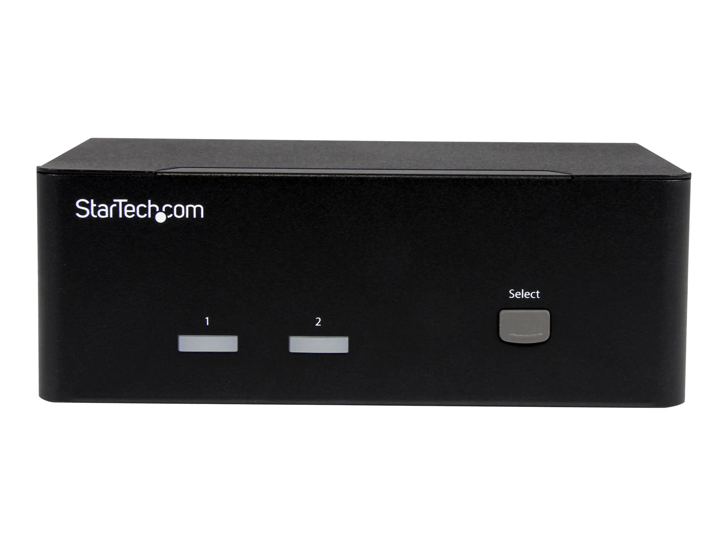 StarTech 2 Port KVM Switch mit Dual-VGA und 2-fach USB Hub - USB 2.0 - KVM-/Audio-/USB-Switch - 2 x KVM/Audio/USB - 1 lokaler Benutzer - Desktop - für P/N: SVA12M2NEUA, SVA12M5NA