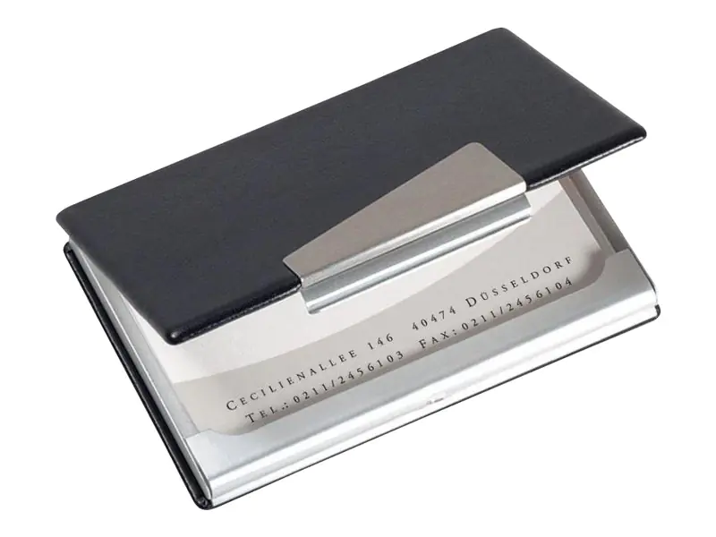 Sigel Visitenkartenbuch - für 58 x 90 mm VZ131