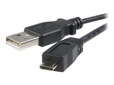StarTech 50cm USB 2.0 A auf B Kabel - St/St - USB-Kabel - USB (M) zu Micro-USB Typ B (M) - USB 2.0 - 50 cm - Schwarz - für P/N: KITBXAVHDPEU, KITBXAVHDPUK