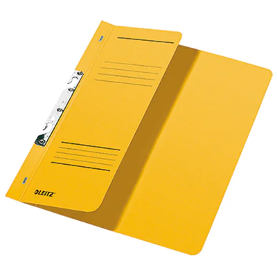 Leitz Einhakhefter 37440015 DIN A4 kfm. Heftung Karton gelb Leitz Einhakhefter 37440015 DIN A4 kfm. Heftung Karton gelb
