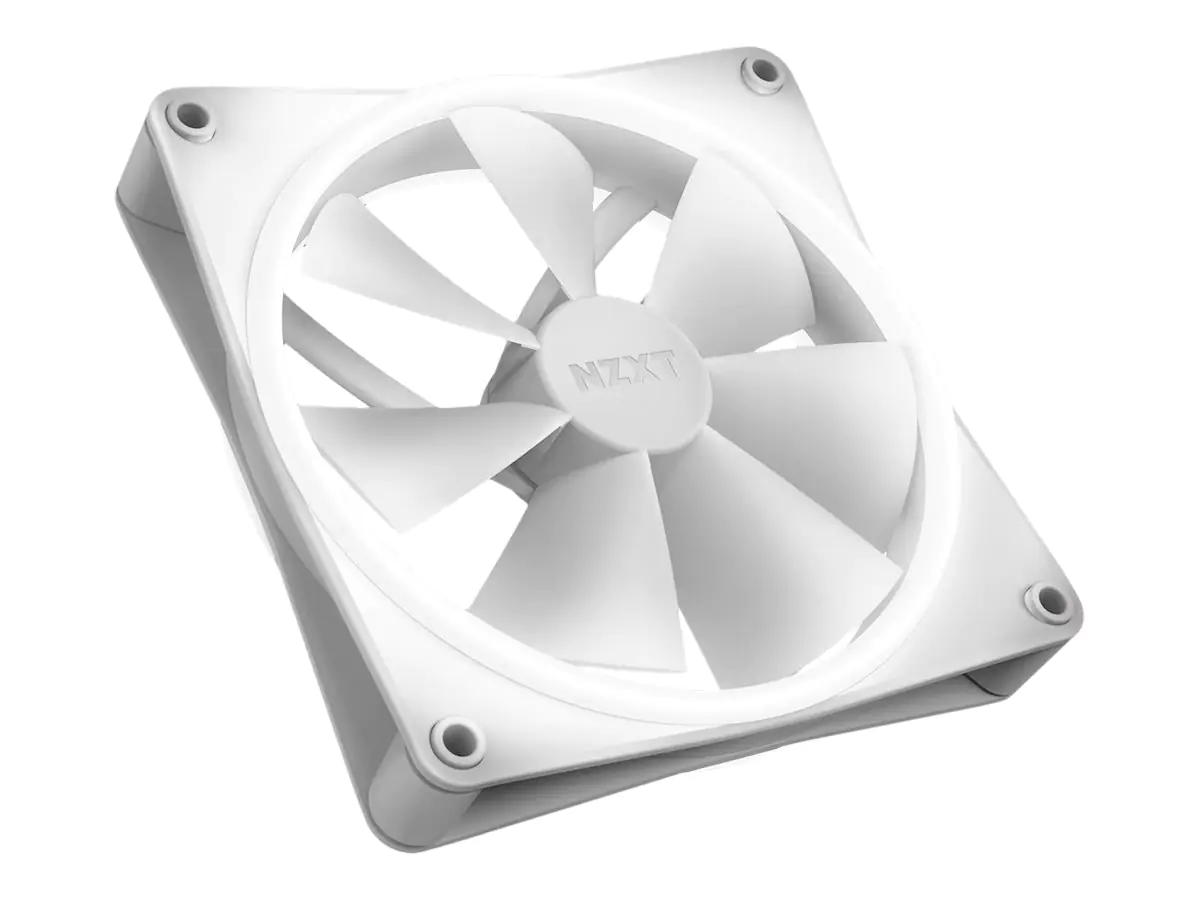 NZXT F Series F140 RGB DUO Twin Pack - Gehäuselüfter - 140 mm - weiß