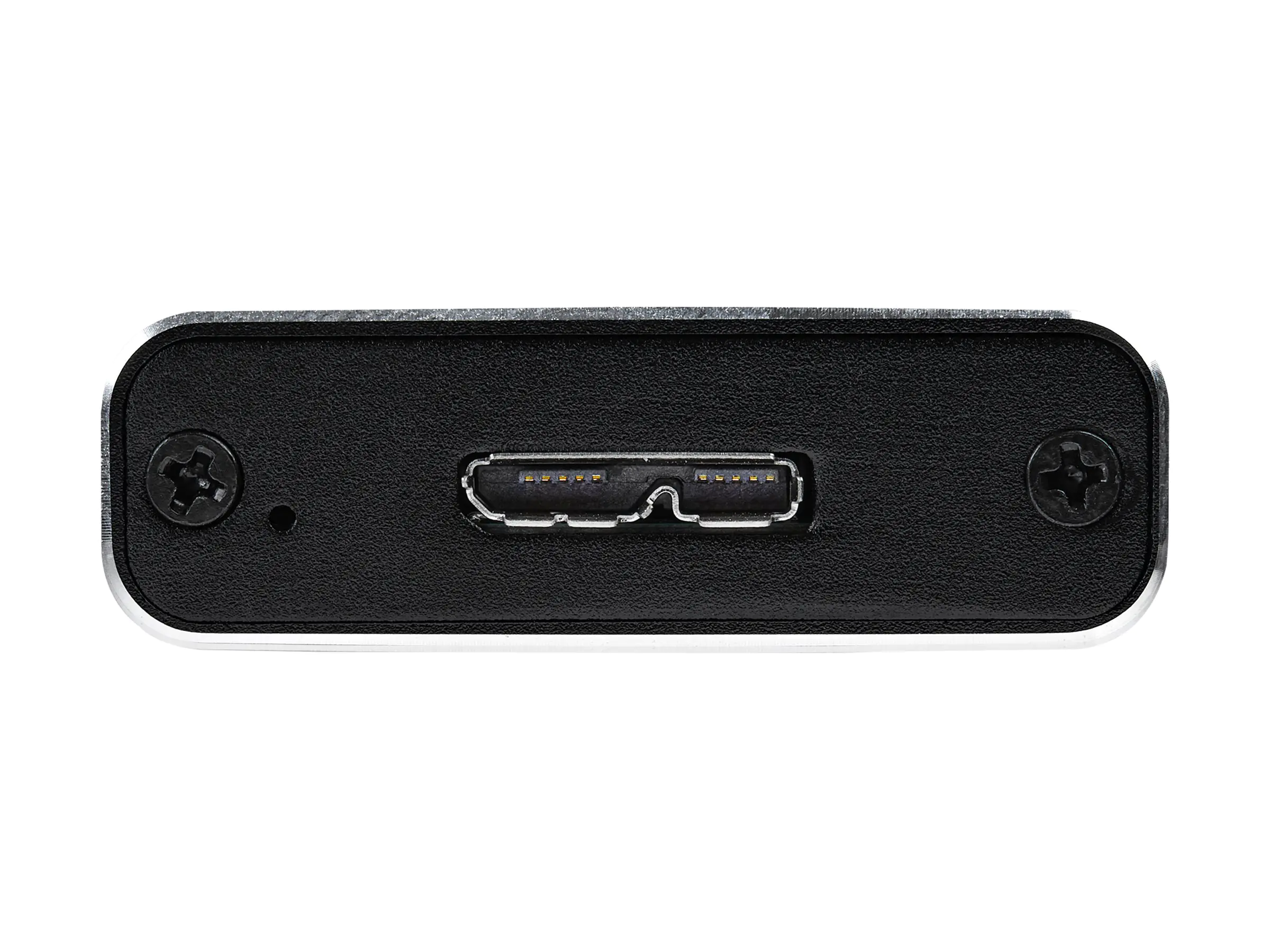 StarTech SSD Festplattengehäuse für M.2 Festplatten - USB 3.1 Type C - NGFF - USB C Kabel - USB 3.1 Case auf M2 Adapter - Speichergehäuse - M.2 - SATA 6Gb/s - 600 MBps - USB 3.1 (Gen 2) - Schwarz, Silber - für P/N: TBLT3MM1MA, TBLT3MM2M, TBLT3MM2MA