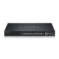 Zyxel XGS2220 Series XGS2220-30F - Switch - L3-Zugang, NebulaFLEX Cloud - managed - 24 x 100/1000 Base-X + 6 x 10 Gigabit (Uplink) - Desktop, an Rack montierbar