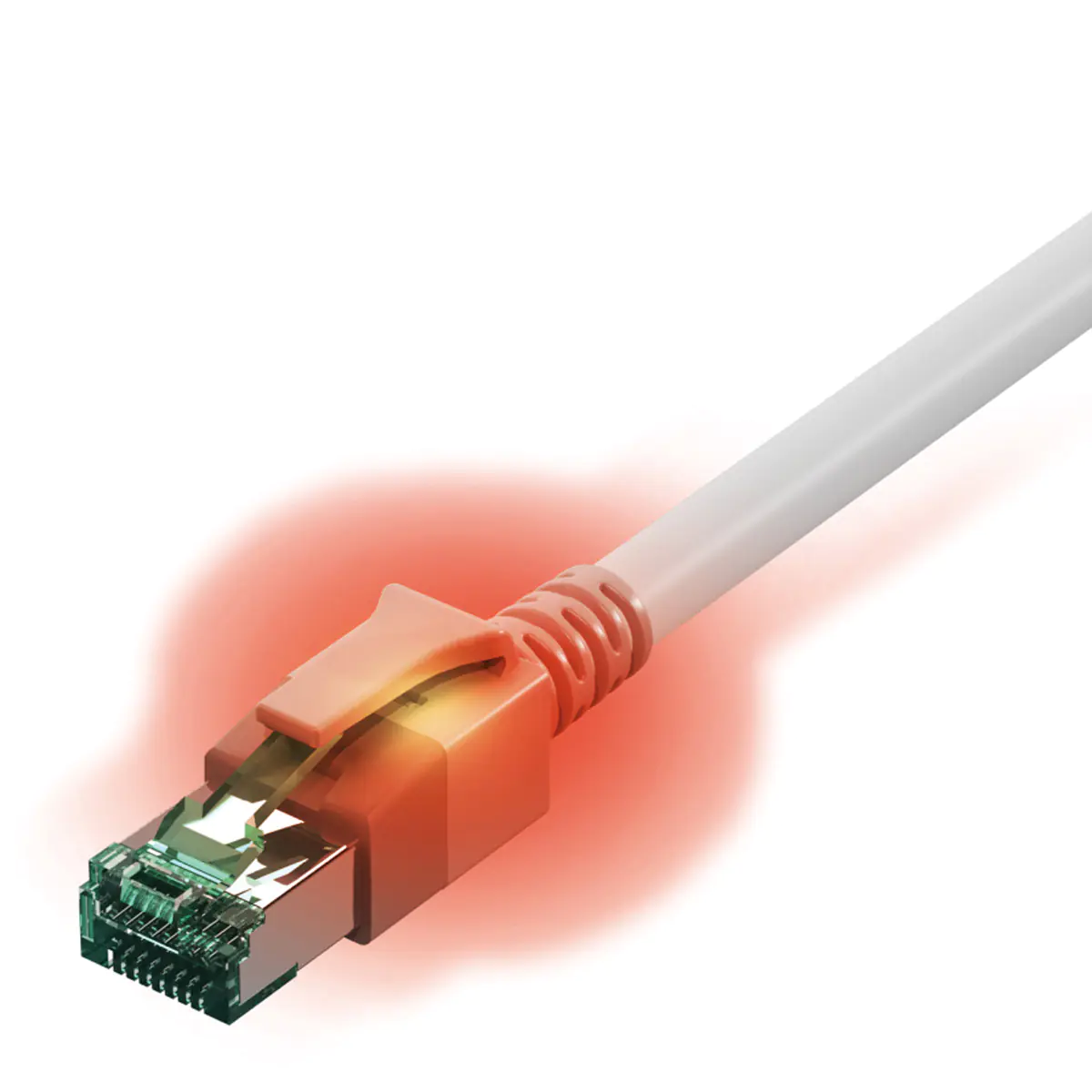 EasyLan Sacon 442627,050 - 0,5 m - Cat6a - S/FTP (S-STP) - RJ-45 - RJ-45