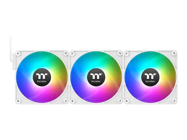 Thermaltake CT140 EX ARGB Sync White 3 Pack| Gehäuseluefter - Gehäuse-Lüfter