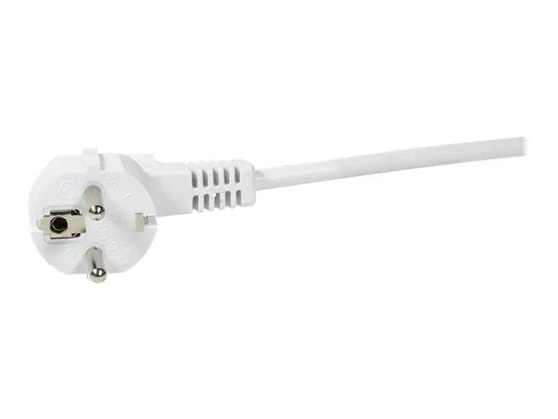 LogiLink - Stromkabel - CEE 7/7 (M) bis ohne Stecker - Wechselstrom 250 V - 1.5 m - weiß