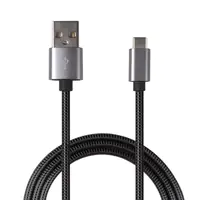 ACV Cable USB Type-C 1m grey - Kabel - Digital/Daten