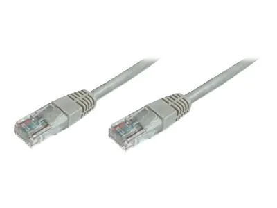 LogiLink - Patch-Kabel - RJ-45 (M) zu RJ-45 (M) - 10 m - UTP - CAT 5e - Grau