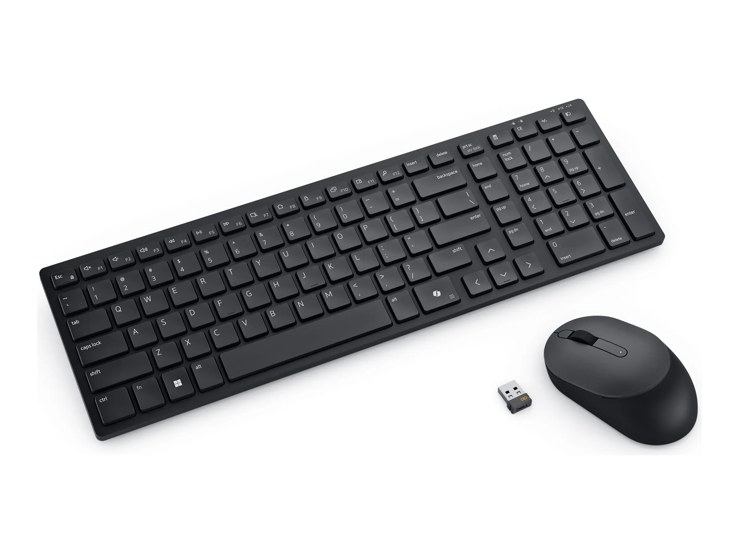 Dell Silent Keyboard and Mouse KM555 - Tastatur-und-Maus-Set