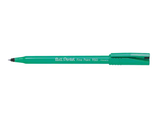 Pentel Ball Pentel - Tintenroller - Schwarz - wasserbasierte R50-A