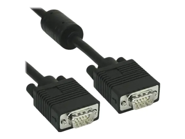 InLine - VGA-Kabel - HD-15 ohne Pol 9 (M) zu HD-15 ohne Pol 9 (M) - 10 m - geformt - Schwarz InLine - VGA-Kabel - HD-15 ohne Pol 9 (M) zu HD-15 ohne Pol 9 (M) - 10 m - geformt - Schwarz