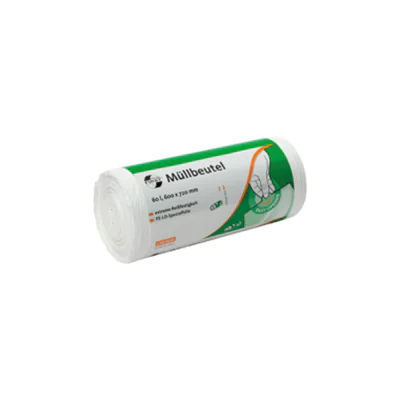 Emil Deiss Müllbeutel FIRST PLUS® 60,0 l transparent 12µm, 50 St. 36022