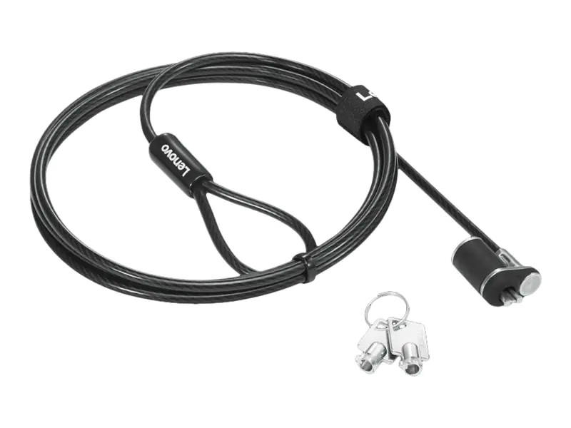 Lenovo NanoSaver Essential - Sicherheitskabelschloss - 1.5 m - für ThinkBook 14s Yoga G2 IAP; ThinkPad L13 Yoga Gen 3; L15 Gen 3; P1 Gen 5; T14s Gen 3 Lenovo NanoSaver Essential - Sicherheitskabelschloss - 1.5 m - für ThinkBook 14s Yoga G2 IAP; ThinkPad L13 Yoga Gen 3; L15 Gen 3; P1 Gen 5; T14s Gen 3