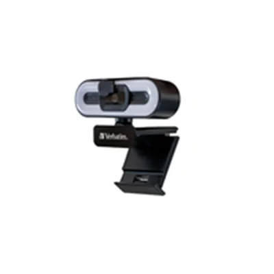 Verbatim AWC-02 - Webcam - Farbe - 2560 x 1440 - 2K, 1080p - Audio - USB 2.0