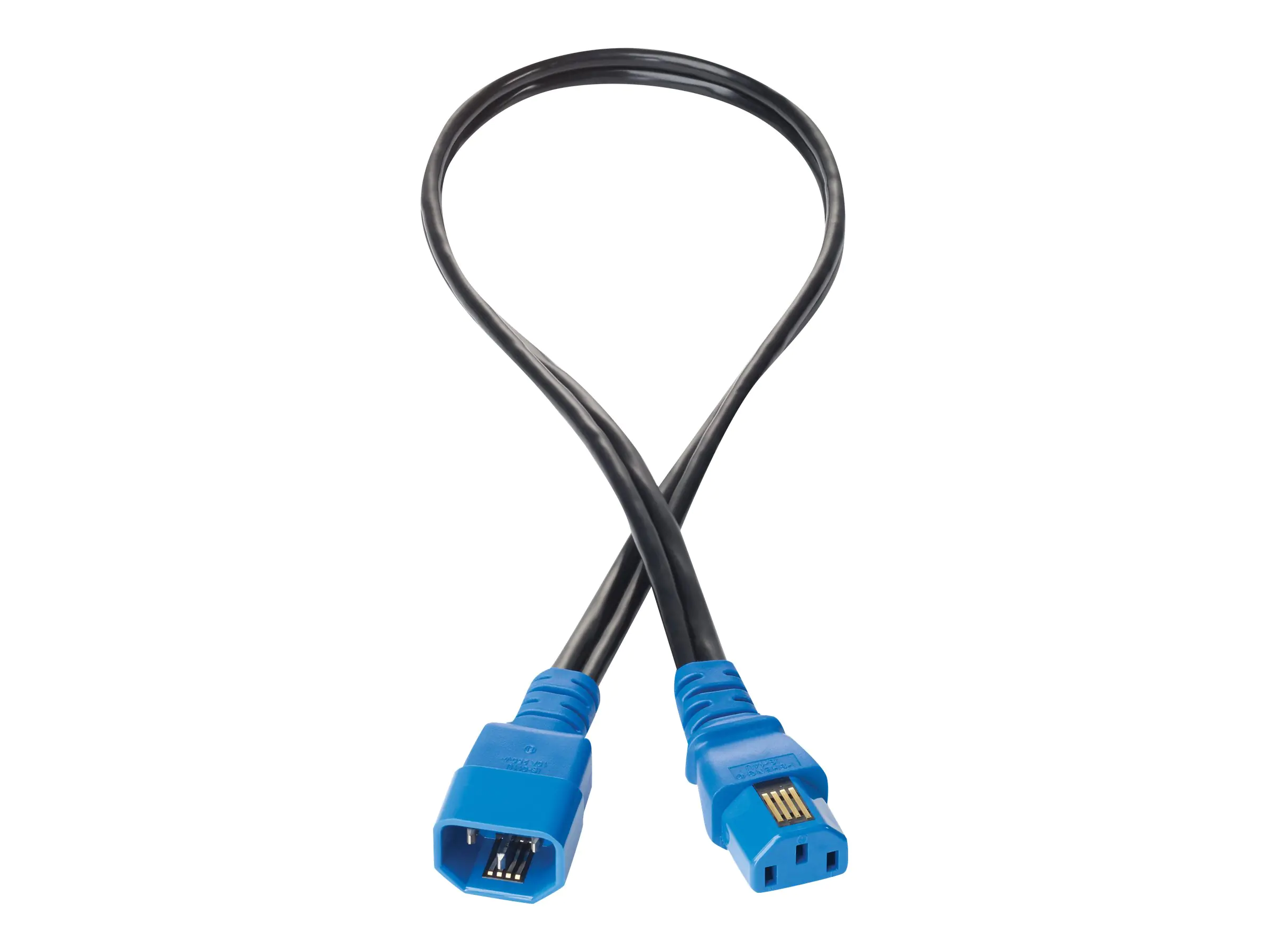 HPE Jumper Cord - Stromkabel - power IEC 60320 C13 zu IEC 60320 C14 - Wechselstrom 250 V - 10 A - 2 m - Schwarz - weltweit - für Apollo 4510 Gen9; Modular Smart Array P2000 G3; ProLiant DL360 G7, XL290n Gen10