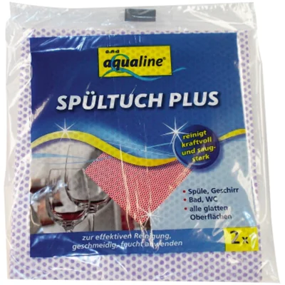 aQualine Spültuch Plus 9006-02058 2 St./Pack. aQualine Spültuch Plus 9006-02058 2 St./Pack.