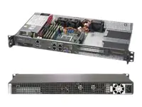 Supermicro A+ Server 5019D-FTN4 - Server - Rack-Montage - 1U - 1-Weg - 1 x EPYC Embedded 3251 - RAM 0 GB - keine HDD - AST2500 - 1GbE - kein Betriebssystem - Monitor: keiner - Schwarz