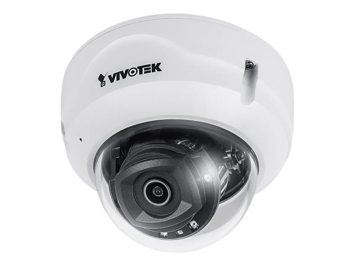 Vivotek V Series FD9389-EHV-v2 - Netzwerk-Überwachungskamera - Kuppel - Außenbereich - Vandalismussicher / Wetterbeständig - Farbe (Tag&Nacht) - 5 MP - 2560 x 1920 - feste Irisblende - feste Brennweite - Audio - LAN 10/100 - MJPEG, H.264, H.265 - PoE Clas