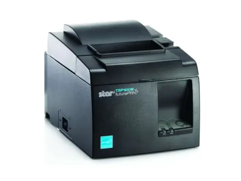Star Micronics TSP143IIIBI2-230 EU+ UK Gry 80mm Wide Paper 24VDC internal Power Supply Cutter - PO