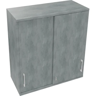 Aufsatz Schiebetürenschrank 3OH B1000xT442xH1088mm Beton hell Aufsatz Schiebetürenschrank 3OH B1000xT442xH1088mm Beton hell