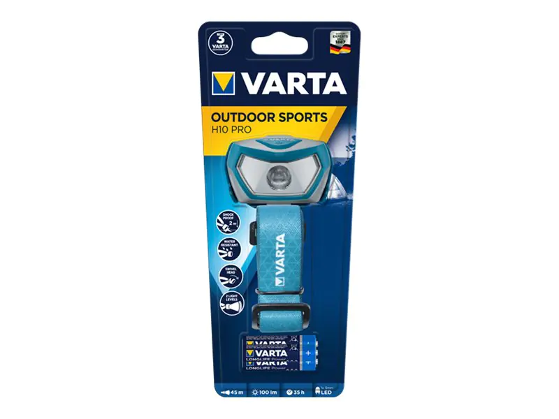 Varta Outdoor Sports H10 PRO - Stirnlampe - LED 16650101421