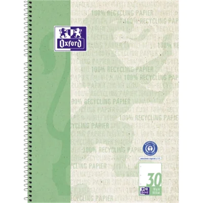 Oxford 400159361, Monochromatisch, Grün, A4+, 800 Blätter, 90 g/m², Universal