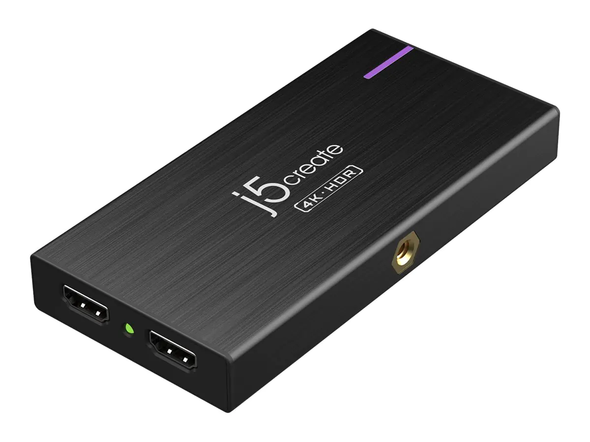 j5create JVA14 - Videoaufnahmeadapter - USB-C 3.2 Gen 1 - Schwarz
