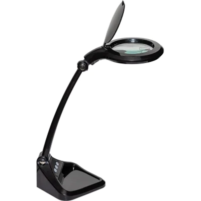 MAUL LED-Lupenleuchte MAULiris 8261290 LED 7W schwarz
