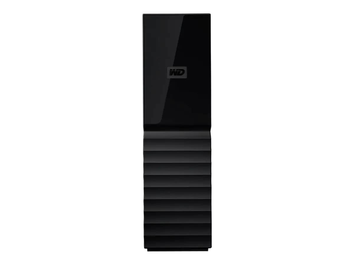 WD My Book WDBBGB0160HBK - Festplatte - verschlüsselt - 16 TB - extern (Stationär) - USB 3.0 - 256-Bit-AES - Schwarz