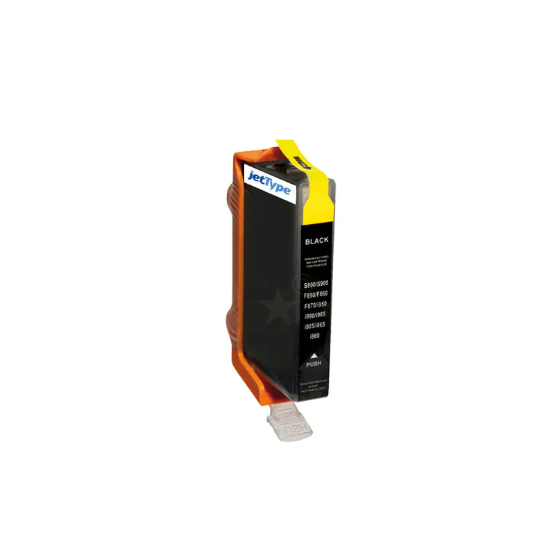 jetType Tinte Doppelpack kompatibel zu Canon 8190A002 BCI-15BK schwarz 2x 80 Seiten Dye base
