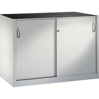 C+P Schwerlastschrank 2156092S10000 Schiebetür 1000x1600x500mm lgr/lgr