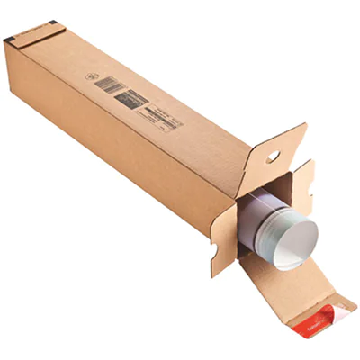 ColomPac Versandhülse CP072.04 10,8x10,8x61cm Wellpappe braun