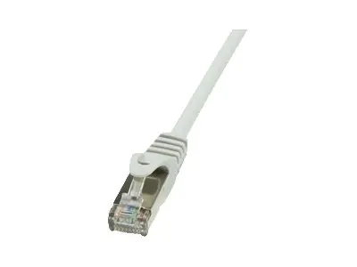 LogiLink - Patch-Kabel - RJ-45 (M) zu RJ-45 (M) - 1 m - Foiled Unshielded Twisted Pair (F/UTP) - CAT 5e - Grau