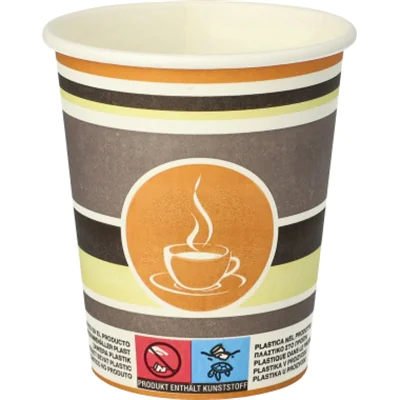 STARPAK Papstar To Go, 200 ml, Karton, Orange, 0 - 90 °C, 8 cm, 92 mm 90128