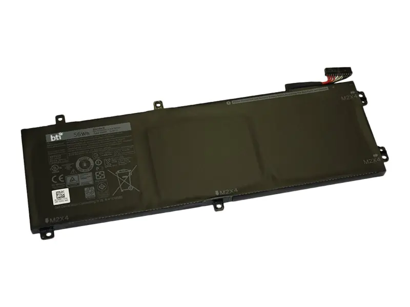 BTI - Laptop-Batterie (gleichwertig mit: Dell 62MJV, Dell 5D91C, Dell 05041C, Dell H5H20, Dell M7R96) - Lithium-Ionen - 3 Zellen - 4865 mAh - 56 Wh - für Dell Precision 5520; XPS 15 9560, 15 9570