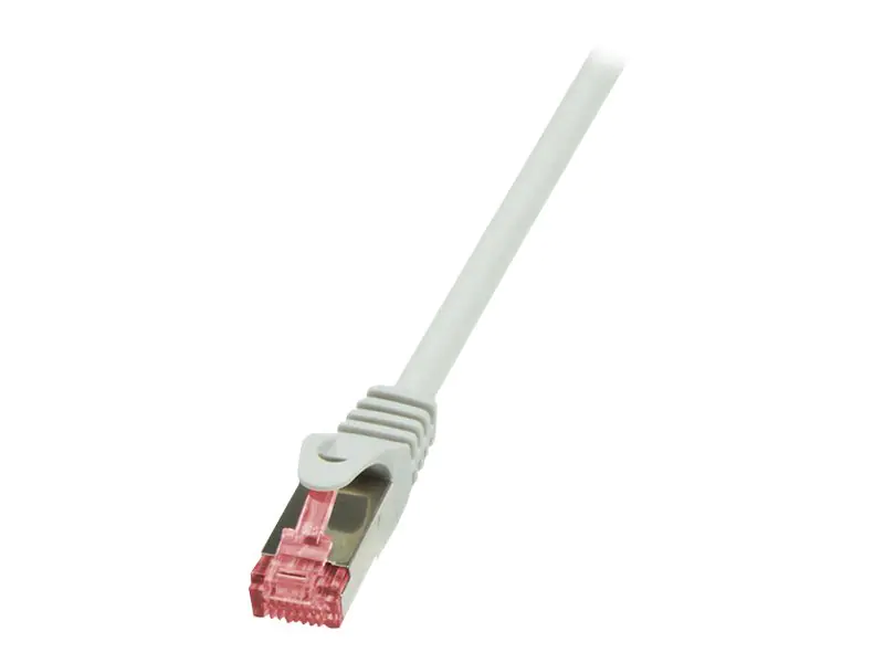 LogiLink PrimeLine - Patch-Kabel - RJ-45 (M) zu RJ-45 (M) - 2 m - SFTP - CAT 6 - geformt - Grau LogiLink PrimeLine - Patch-Kabel - RJ-45 (M) zu RJ-45 (M) - 2 m - SFTP - CAT 6 - geformt - Grau
