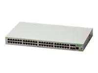 Allied Telesis CentreCOM FS980M/52 - Switch - L3 - managed - 48 x 10/100 + 4 x 1000Base-X SFP (Uplink) - an Rack montierbar