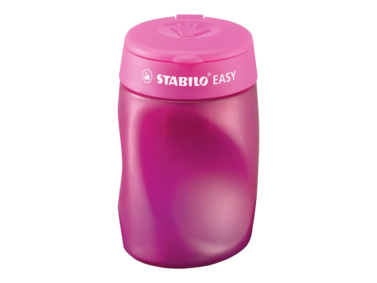 STABILO EASY - Spitzdose - 3 Löcher - pink 4501/1