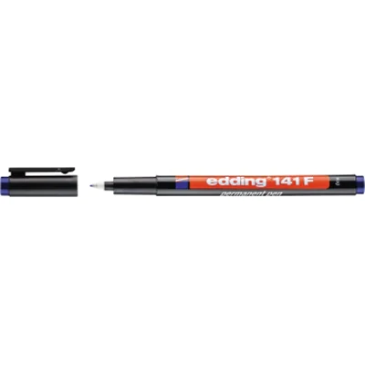 edding Folienschreiber 141 F 4-141003 0,6mm permanent blau
