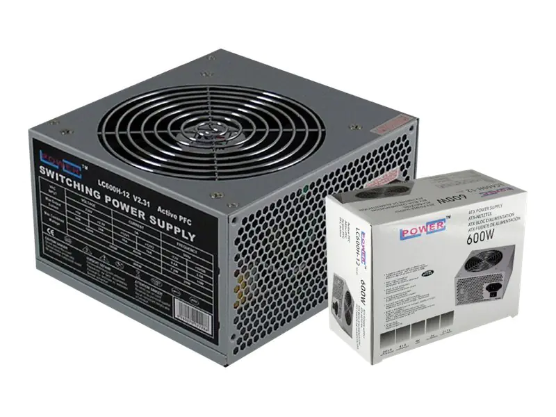LC Power Office LC600H-12 V2.31 - Netzteil (intern) - 600 Watt - aktive PFC