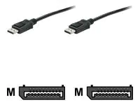 TECHly - DisplayPort-Kabel - DisplayPort (M) zu DisplayPort (M) - 3 m - eingerastet, geformt - Schwarz